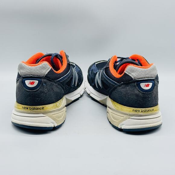 New Balance Shoes Womens 7 Blue 990v4 Running Athletic Sneakers Trainers - Picture 8 of 13
